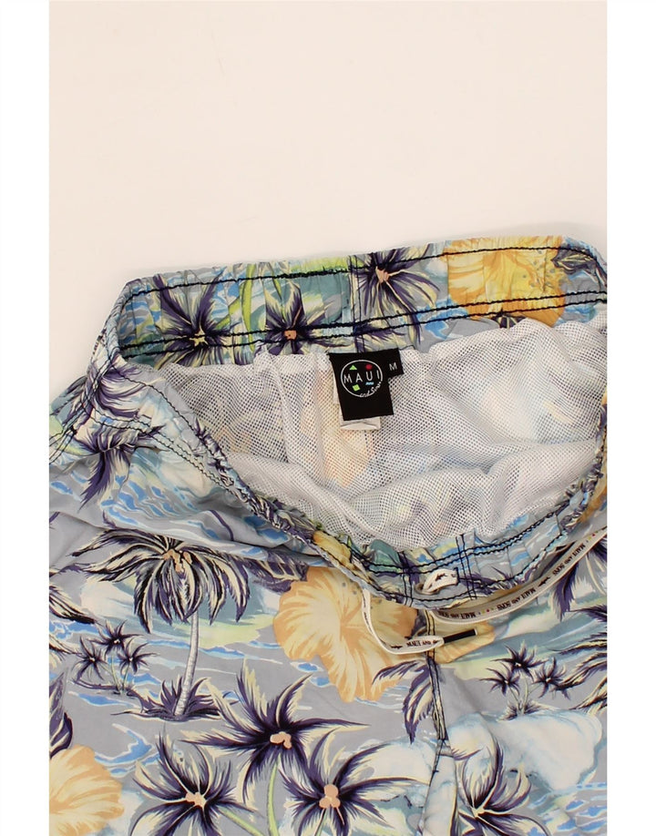 MAUI AND SONS Mens Swimming Shorts Medium  Blue Polyamide Hawaiian Vintage Maui and Sons and Second-Hand Maui and Sons from Messina Hembry 