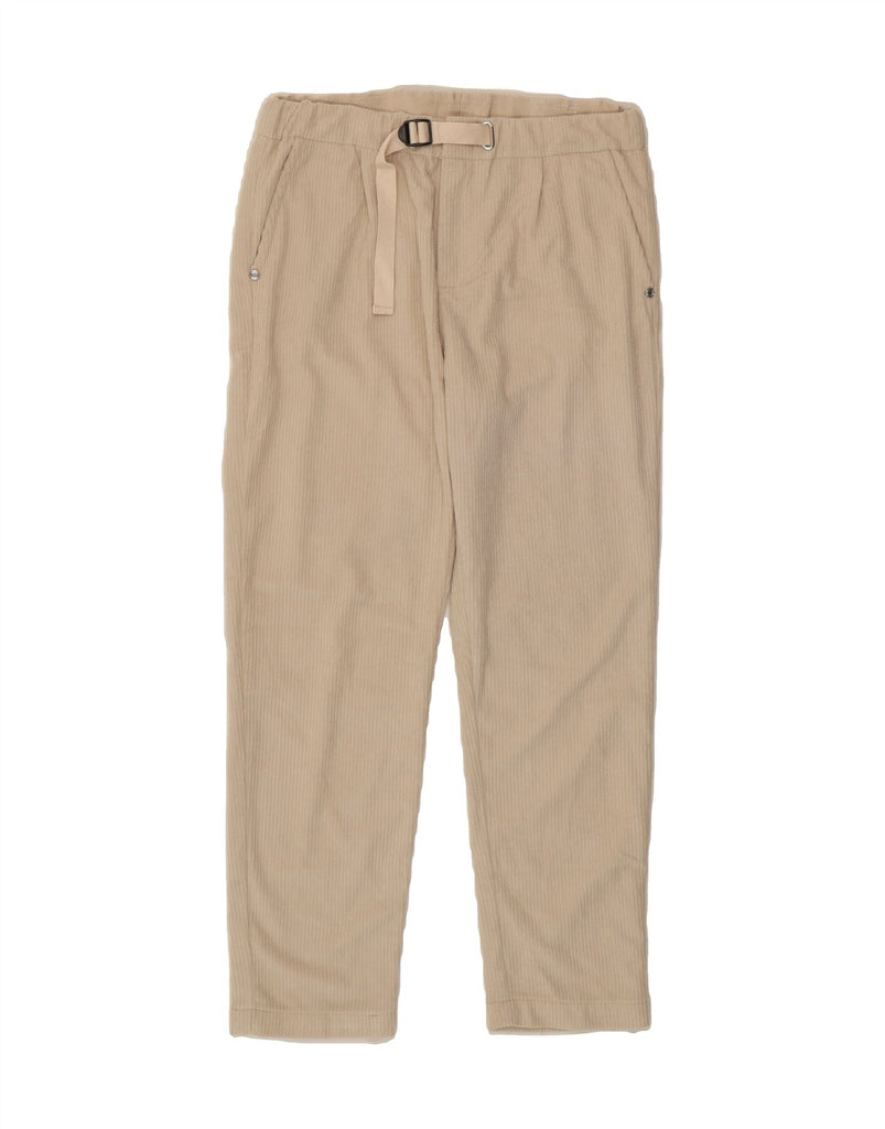 TRUSSARDI JUNIOR Girls Corduroy Trousers 13-14 Years W28 L24 Beige Vintage Trussardi Junior and Second-Hand Trussardi Junior from Messina Hembry 