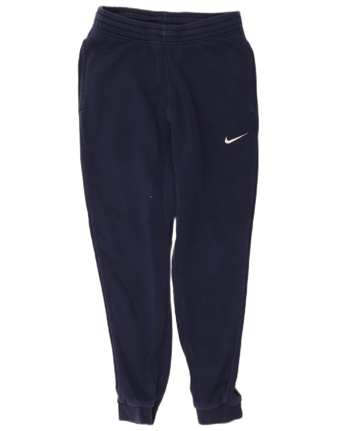 Nike Mens Tracksuit Trousers Joggers Medium Navy Blue Cotton