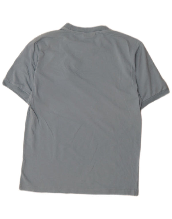 Meltin' Pot Mens Regular T-Shirt Top Small Blue Cotton