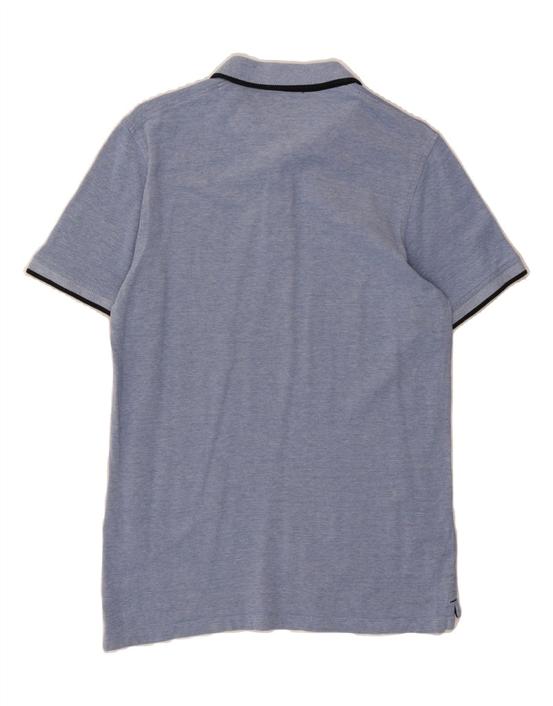 JACK & JONES Mens Polo Shirt Large Blue Cotton Vintage Jack & Jones and Second-Hand Jack & Jones from Messina Hembry 