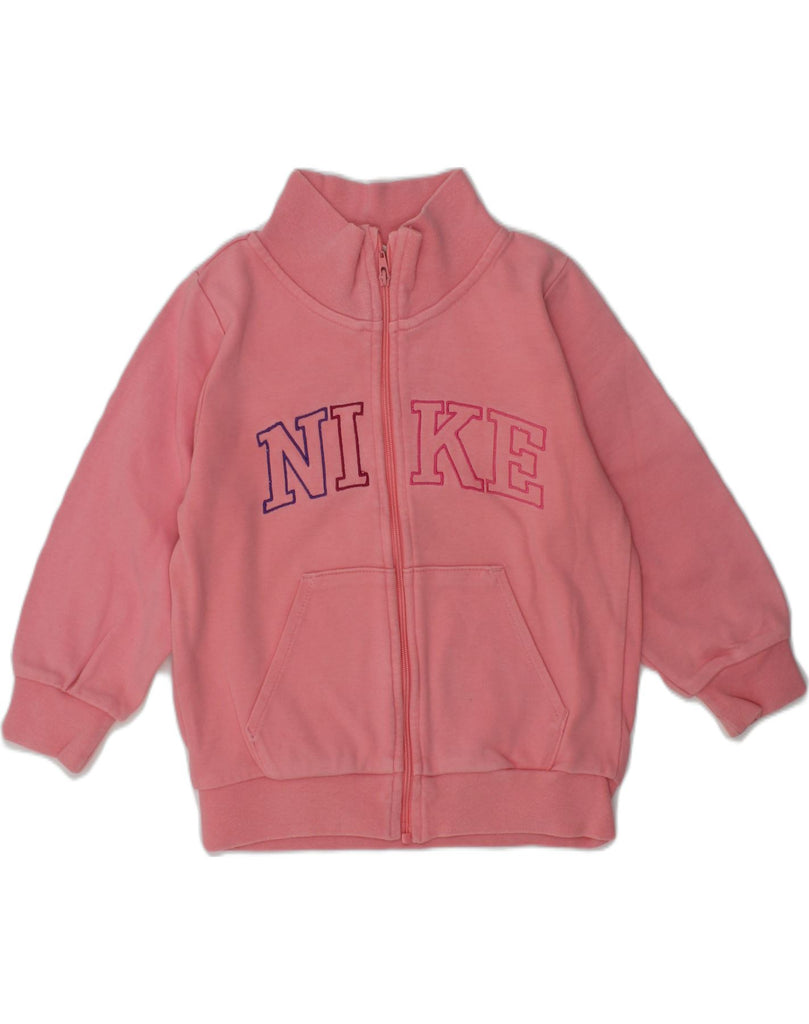 NIKE Baby Boys Graphic Tracksuit Top Jacket 18-24 Months Pink | Vintage Nike | Thrift | Second-Hand Nike | Used Clothing | Messina Hembry 