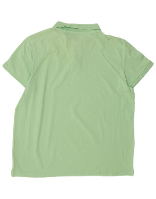 CHIEMSEE Mens Polo Shirt XL Green Cotton