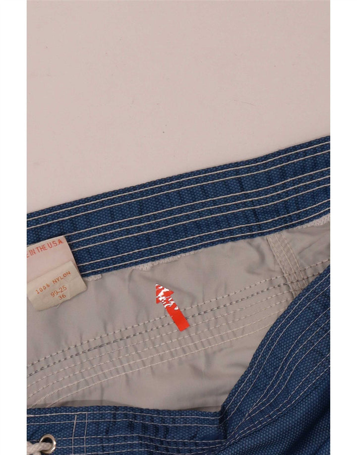 Sundek Mens Swimming Shorts Large Blue Nylon