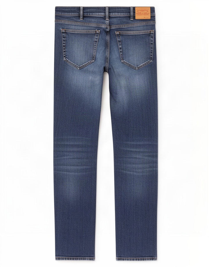 Gant Mens Regular Straight Jeans W30 L32 Blue Cotton