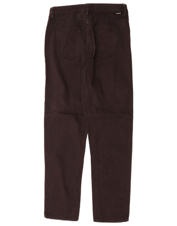 Billabong Womens Straight Jeans W28 L28 Black Cotton