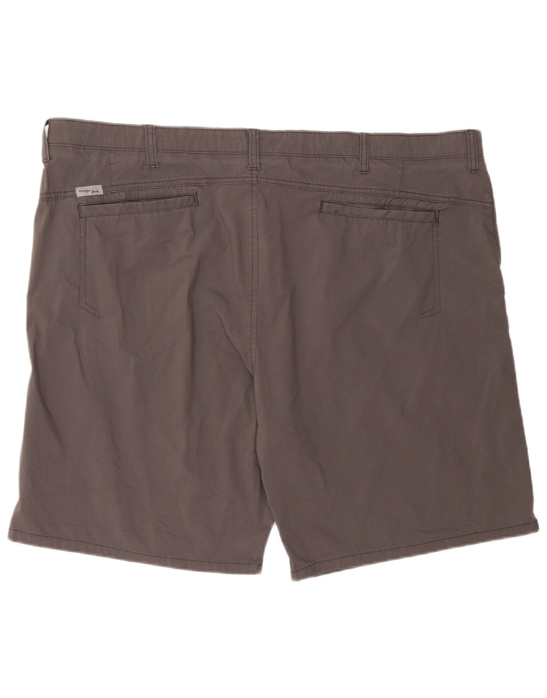 Wrangler Mens Chino Shorts W48 4XL Grey Cotton