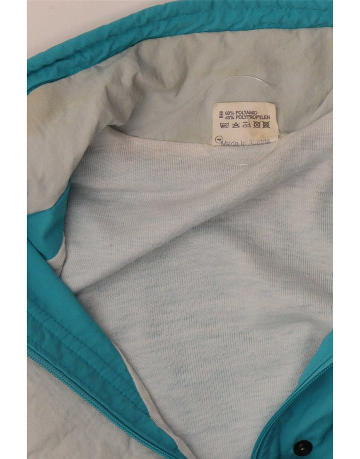 Loffler Womens Bomber Jacket EU 42 Large Blue Polyamide