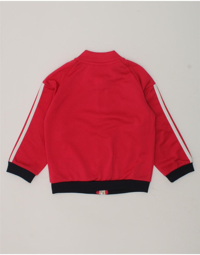 ADIDAS Baby Boys Tracksuit Top Jacket 12-18 Months Red Polyester | Vintage Adidas | Thrift | Second-Hand Adidas | Used Clothing | Messina Hembry 