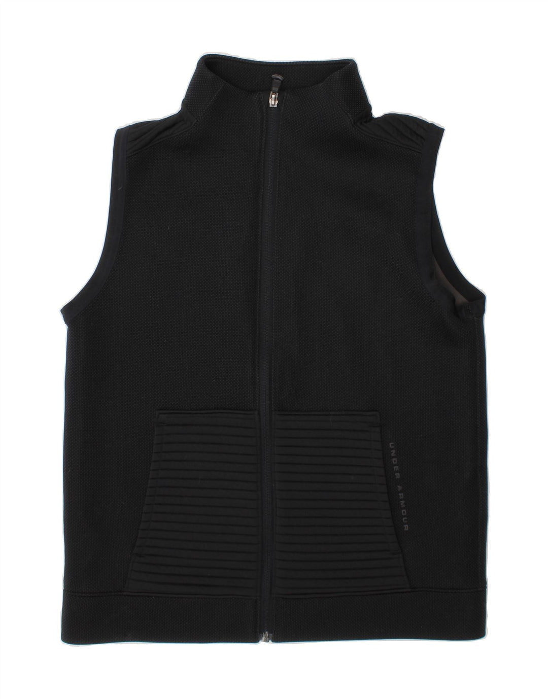 UNDER ARMOUR Boys Cold Gear Tracksuit Top Jacket 11-12 Years Large  Black Vintage Under Armour and Second-Hand Under Armour from Messina Hembry 