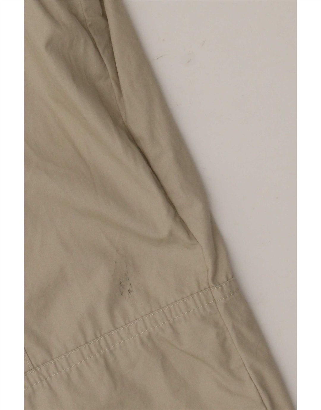 Marks & Spencer Womens Utility Jacket UK 16 Large Beige Cotton