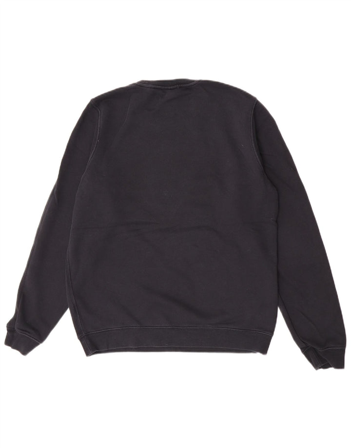 Nike Mens Graphic Sweatshirt Jumper Small Black Cotton