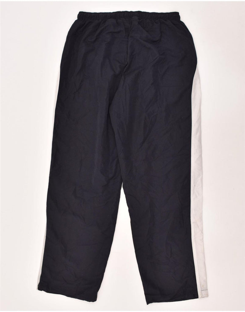 LOTTO Mens Tracksuit Trousers UK 42/44 Large Navy Blue Colourblock | Vintage Lotto | Thrift | Second-Hand Lotto | Used Clothing | Messina Hembry 