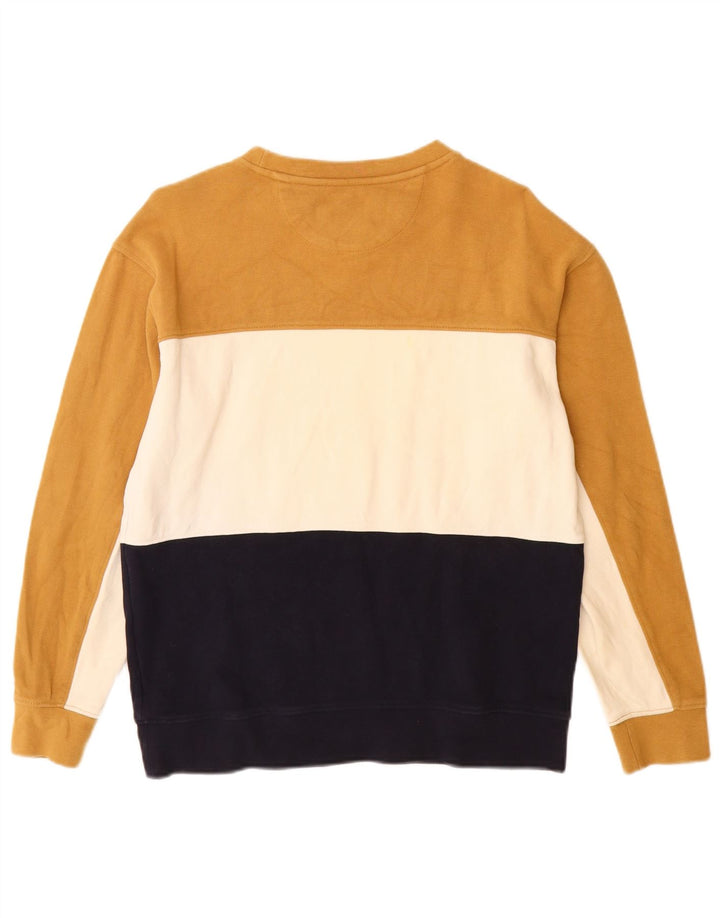 Zara Womens Sweatshirt Jumper UK 14 Medium Multicoloured Colourblock