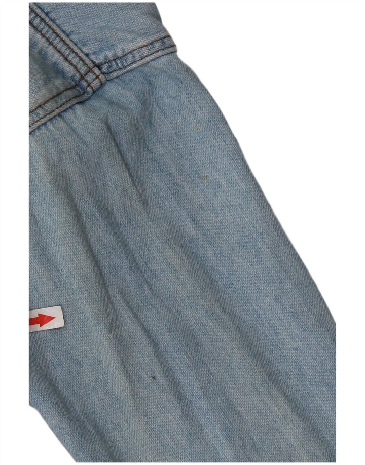 HOLIDAY Mens Denim Shirt Medium Blue Cotton