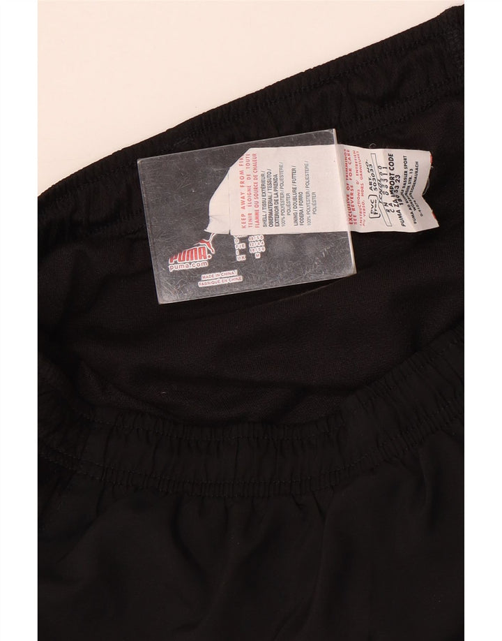 PUMA Mens Sport Shorts Medium  Black Polyester