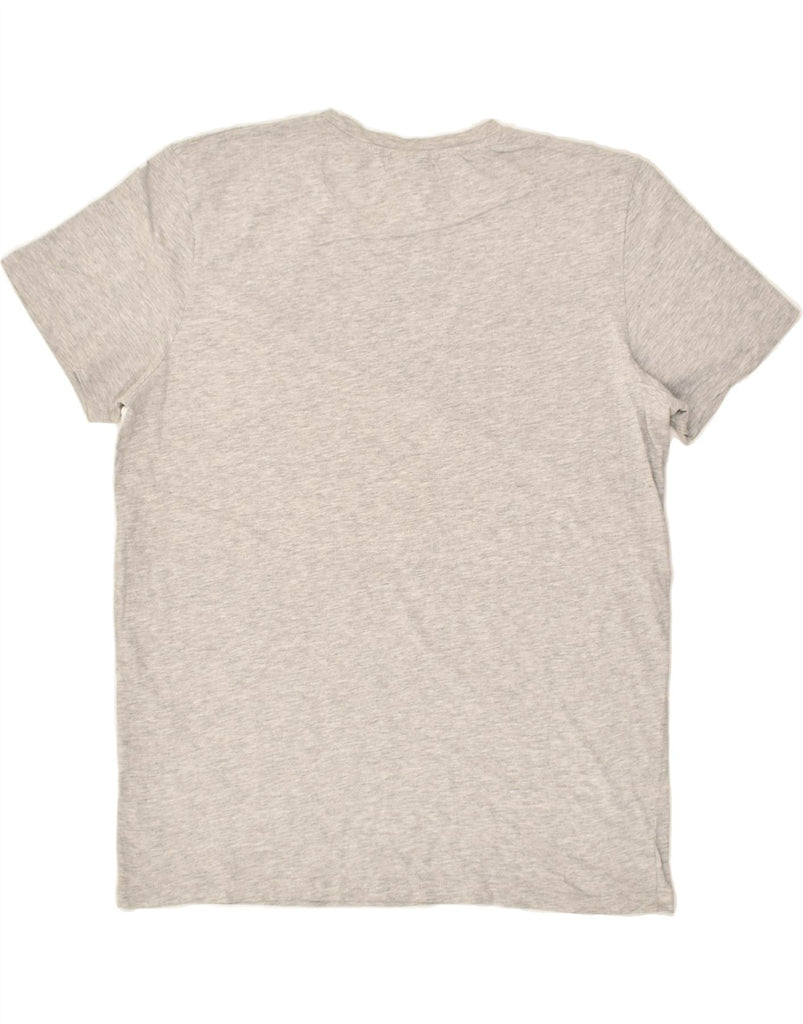 JACK & JONES Mens T-Shirt Top XL Grey Colourblock Cotton | Vintage Jack & Jones | Thrift | Second-Hand Jack & Jones | Used Clothing | Messina Hembry 