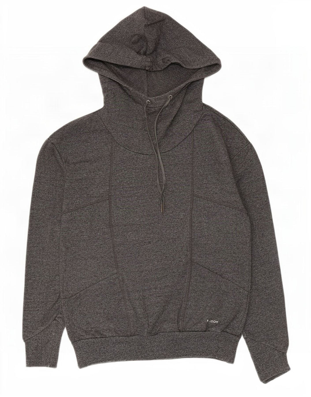Freddy Womens Hoodie Jumper UK 12 Medium Grey Cotton