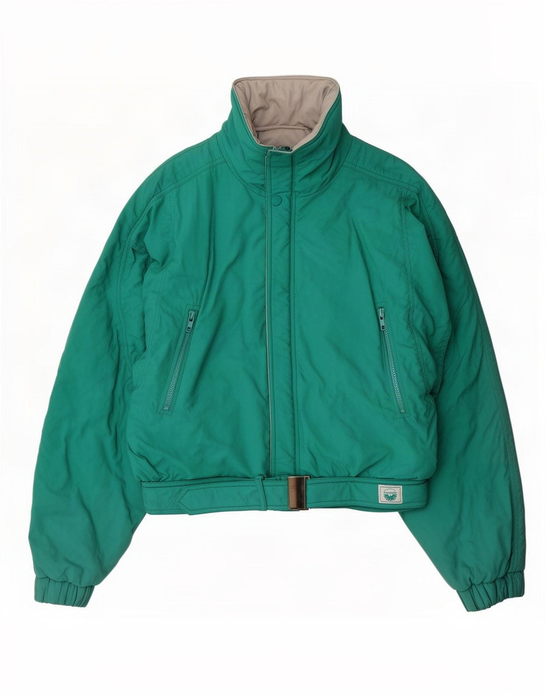 Innsbruck Mens Bomber Jacket IT 50 Large Green Polyamide