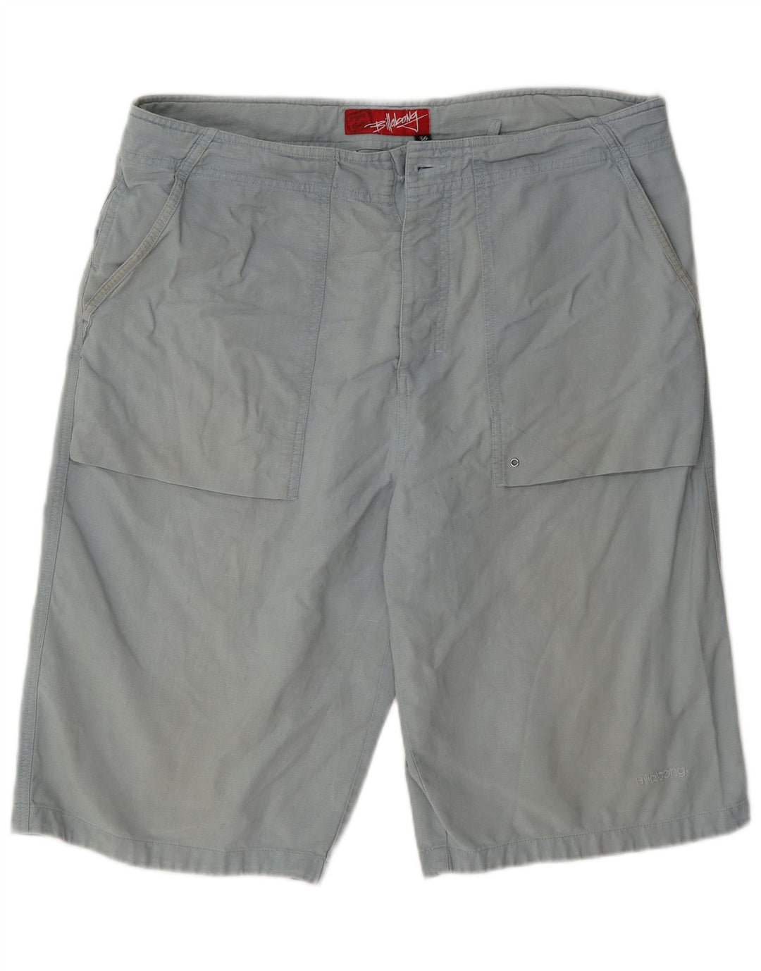 Billabong Mens Chino Shorts W36 Large Blue Cotton