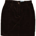 Blumarine Womens Pencil Skirt IT 44 Medium W28 Brown Cotton