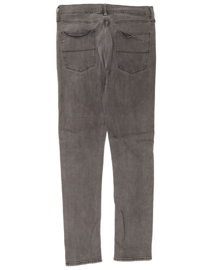 Marks & Spencer Mens Slim Jeans W34  L33 Grey Cotton