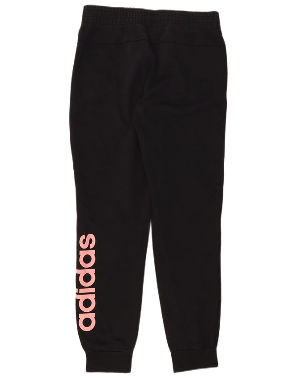 Adidas Womens Graphic Tracksuit Trousers Joggers UK 12/14 Medium Black