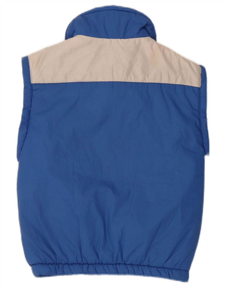 Brugi Womens Padded Gilet IT 38 XS Blue Colourblock Polyamide