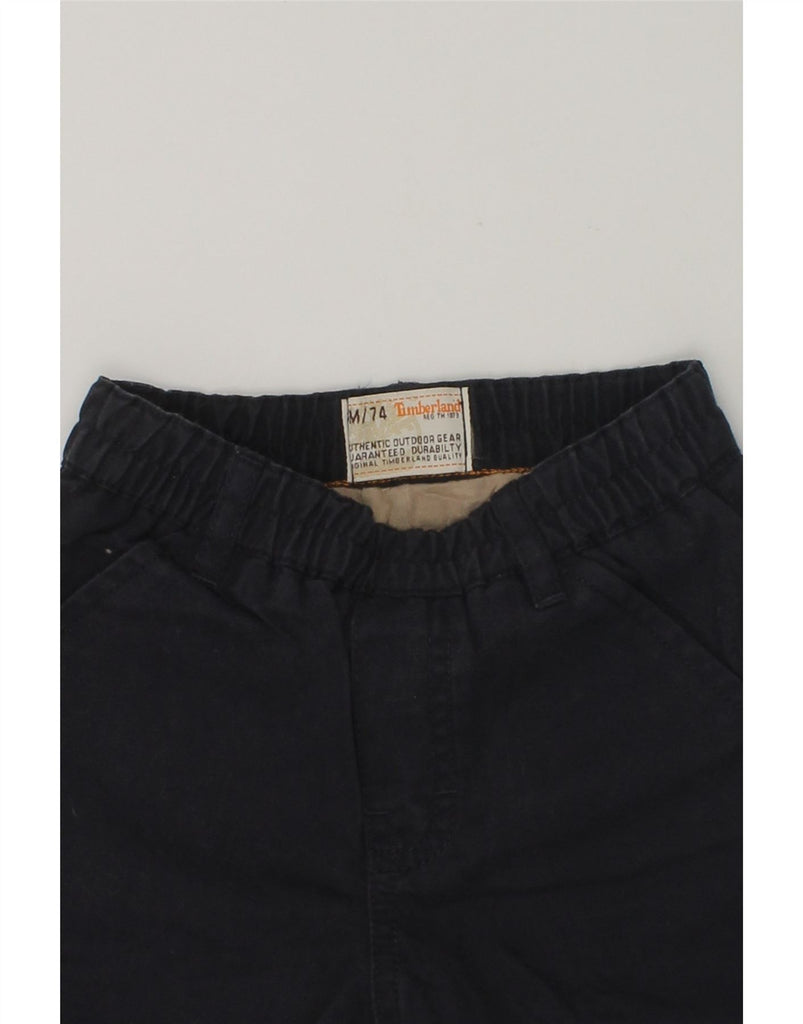 TIMBERLAND Baby Boys Straight Chino Shorts 6-9 Months W18 L9 Navy Blue | Vintage Timberland | Thrift | Second-Hand Timberland | Used Clothing | Messina Hembry 
