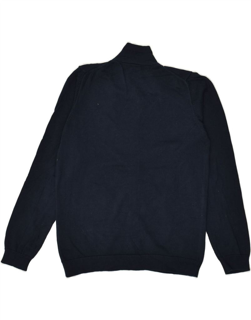 ARMANI JUNIOR Boys Cardigan Sweater 11-12 Years Navy Blue | Vintage Armani Junior | Thrift | Second-Hand Armani Junior | Used Clothing | Messina Hembry 