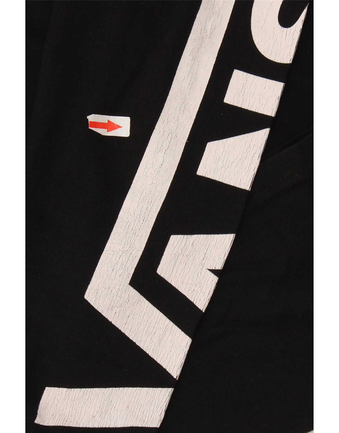Vans Mens Graphic Top Long Sleeve XL Black Cotton