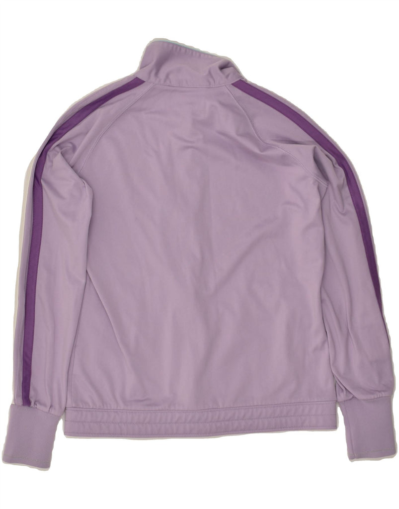 CHAMPION Womens Heritage Fit Tracksuit Top Jacket UK 14 Medium Purple | Vintage Champion | Thrift | Second-Hand Champion | Used Clothing | Messina Hembry 