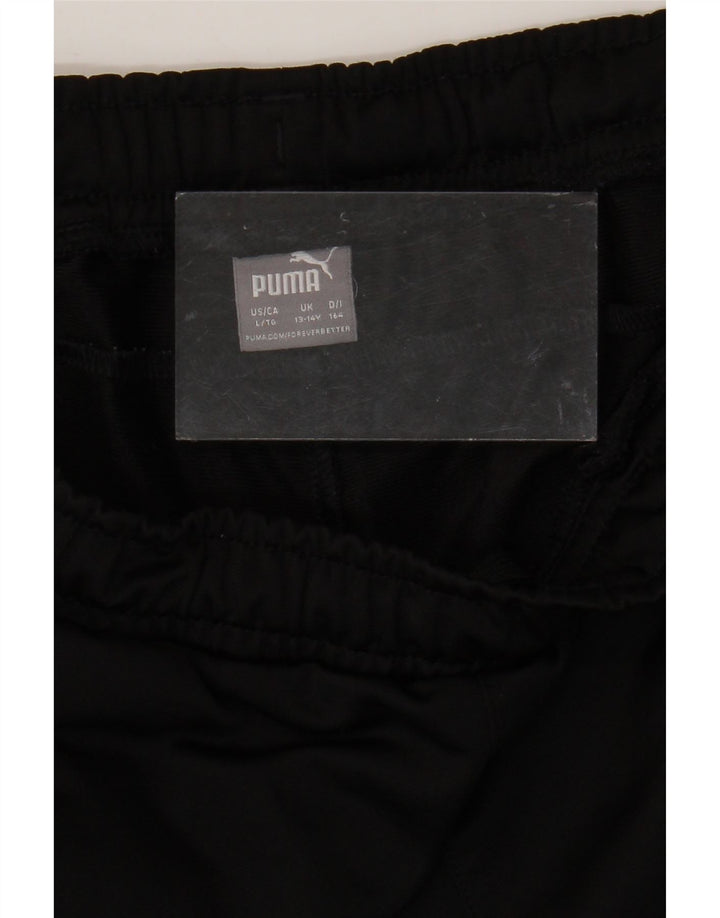 PUMA Boys Tracksuit Trousers 13-14 Years  Black