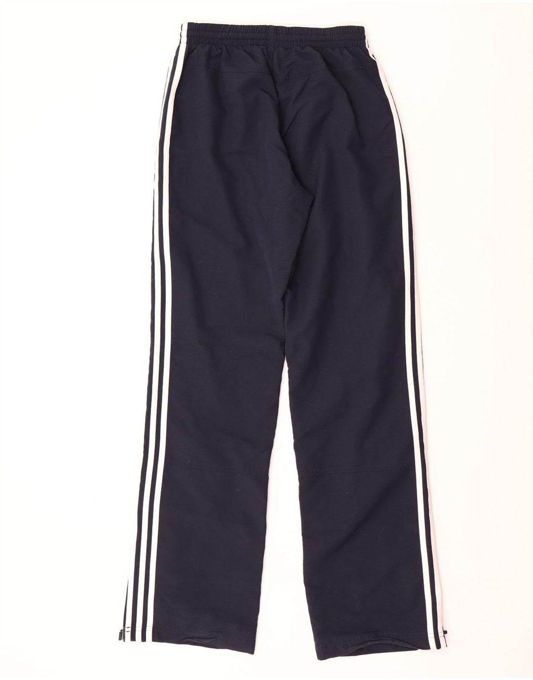 ADIDAS Boys Tracksuit Trousers 15-16 Years Navy Blue Polyester