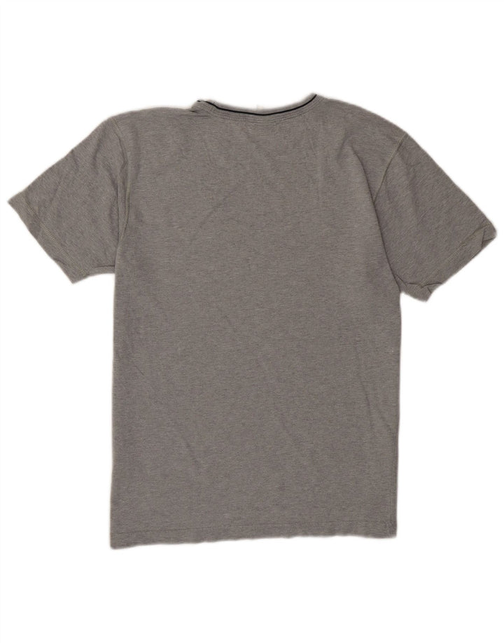 Champion Mens Graphic T-Shirt Top Medium Grey Cotton