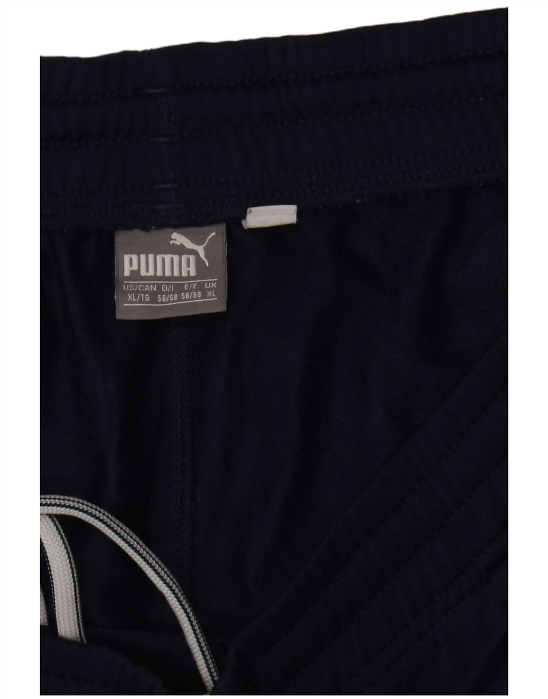 PUMA Mens Sport Shorts XL  Navy Blue Colourblock Polyester