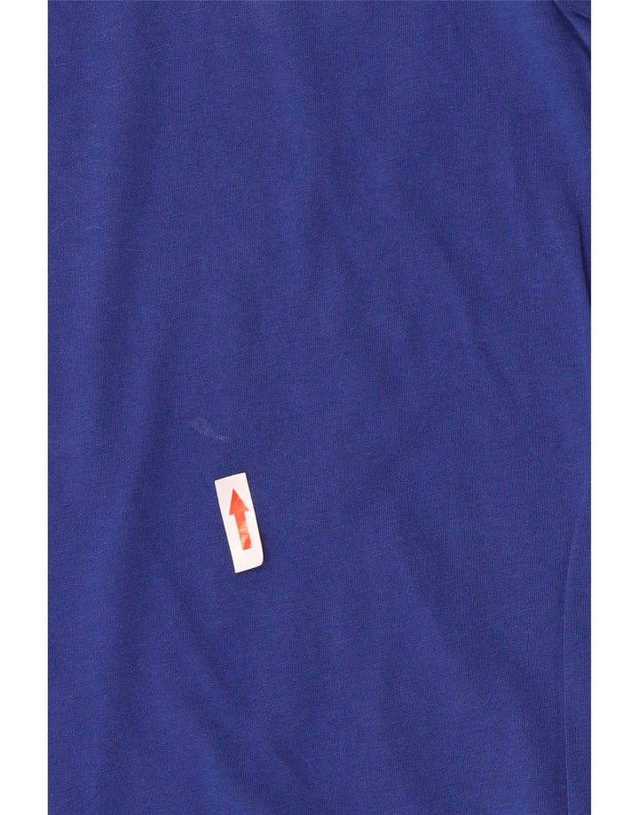 Champion Mens T-Shirt Top XL Blue Cotton