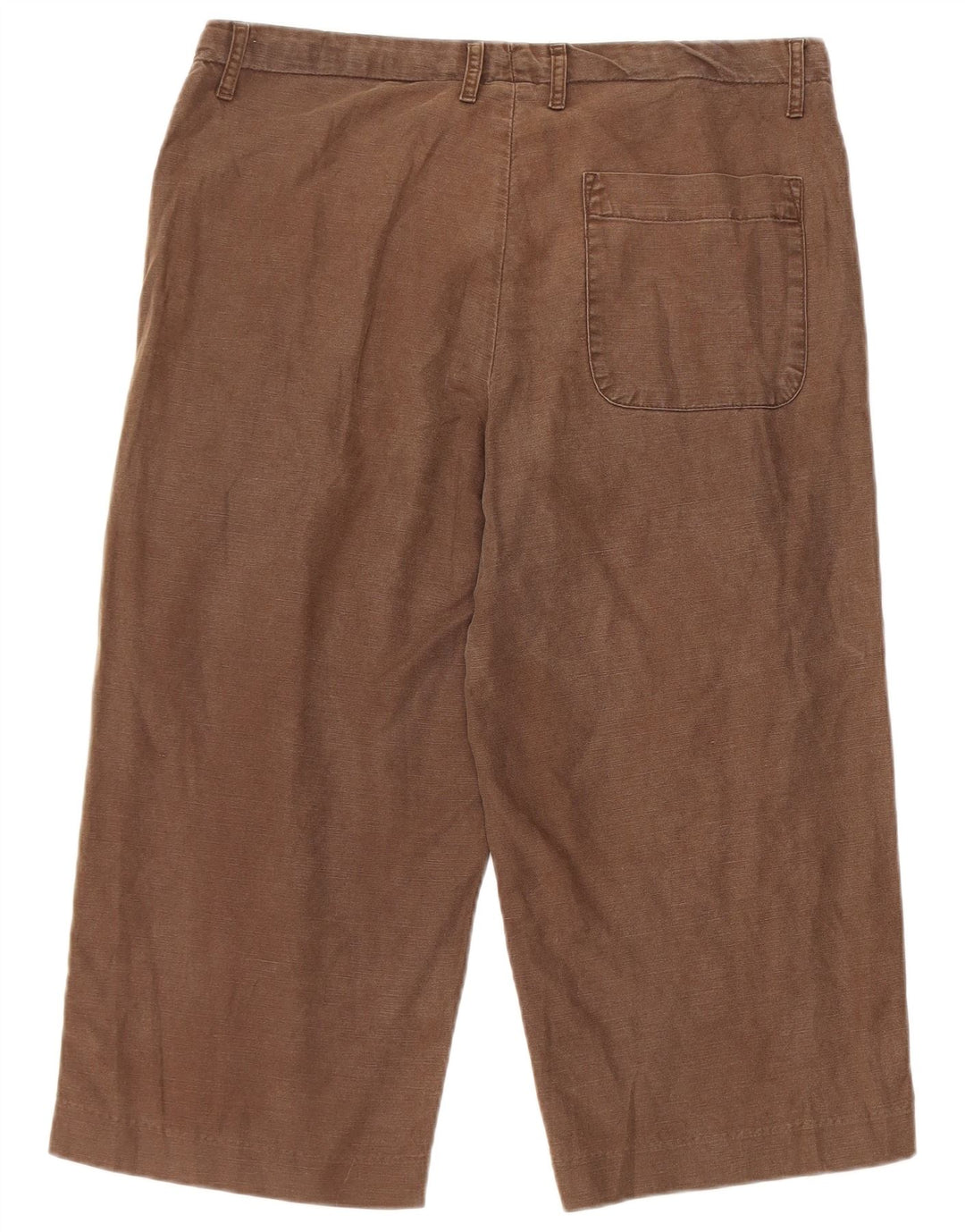 Gap Mens Regular Loose Fit Bermuda Shorts Medium W32 Brown Linen