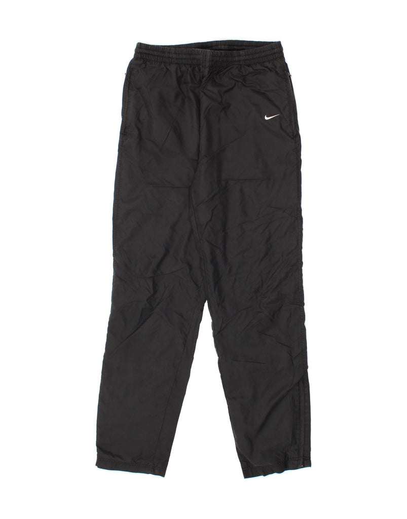 NIKE Boys Tracksuit Trousers 13-14 Years XL Black Nylon Vintage Nike and Second-Hand Nike from Messina Hembry 