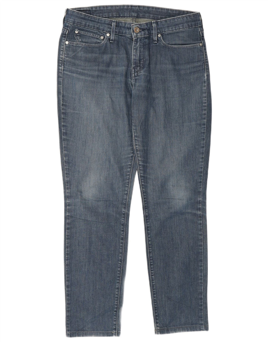 Levi's Womens Slim Jeans W29 L28 Blue Cotton