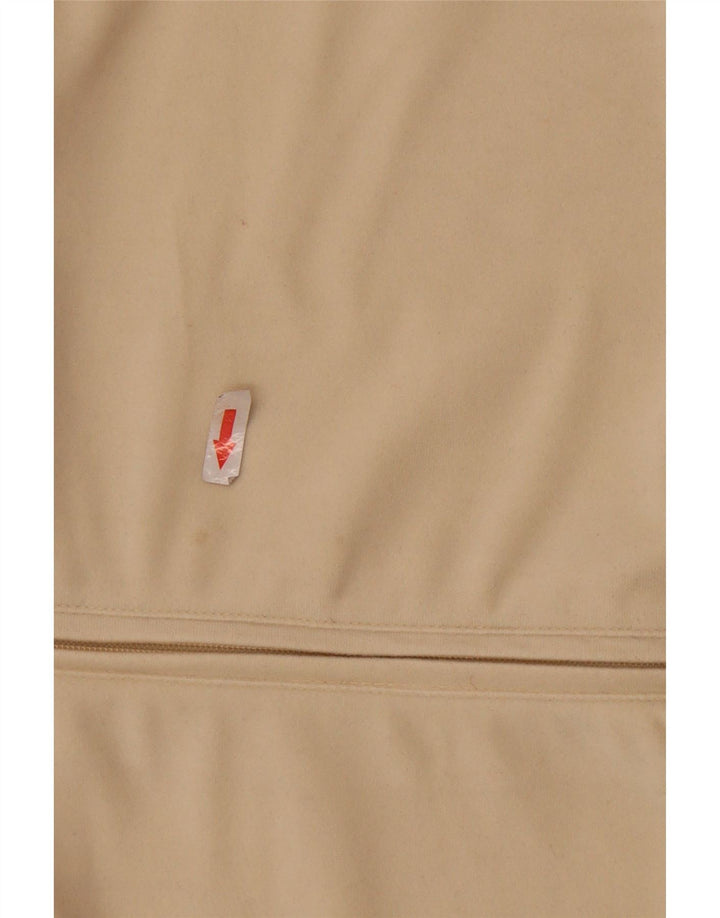 Diadora Mens Graphic Tracksuit Top Jacket Medium Beige Colourblock