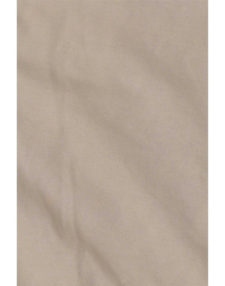 Champion Mens Zip Neck Sweatshirt Jumper Large Grey Colourblock