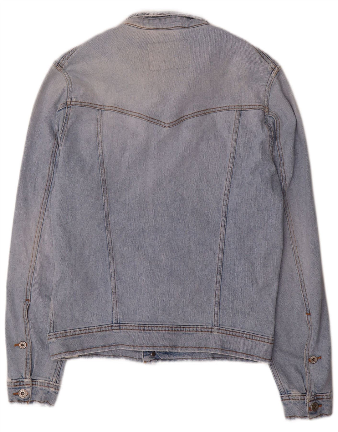 Uniform Mens Denim Jacket UK 38 Medium Blue Cotton