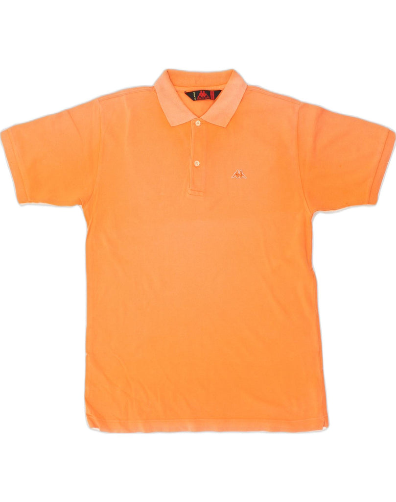 KAPPA Mens Polo Shirt Medium Orange Cotton | Vintage Kappa | Thrift | Second-Hand Kappa | Used Clothing | Messina Hembry 