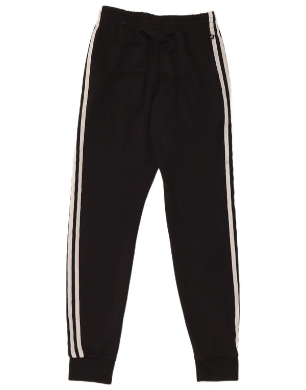 Adidas Womens Tracksuit Trousers Joggers UK 6 XS Black Polyester