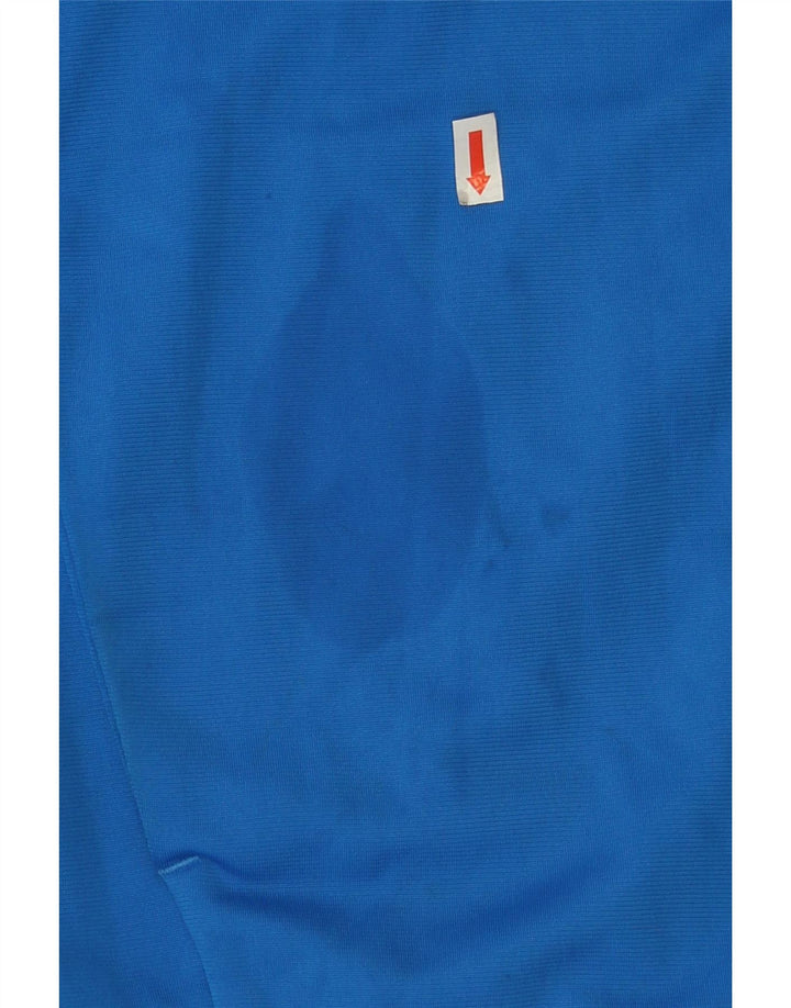 Puma Boys Graphic Tracksuit Top Jacket 13-14 Years Blue Colourblock