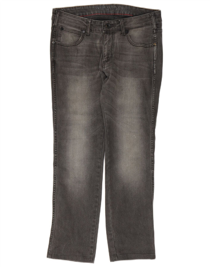 WRANGLER Mens Skanders Straight Jeans W32 L29 Grey Cotton