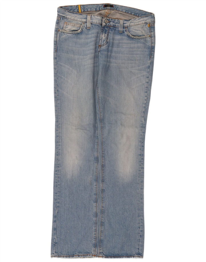 Meltin' Pot Womens Bootcut Jeans W31 L34 Blue Cotton