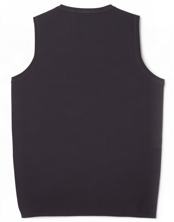 Zara Womens Vest Tank Top UK 14 Large Navy Blue