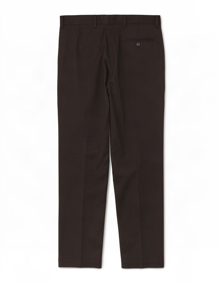 Marks & Spencer Mens Regular Fit Suit Trousers W34 L33 Black Wool